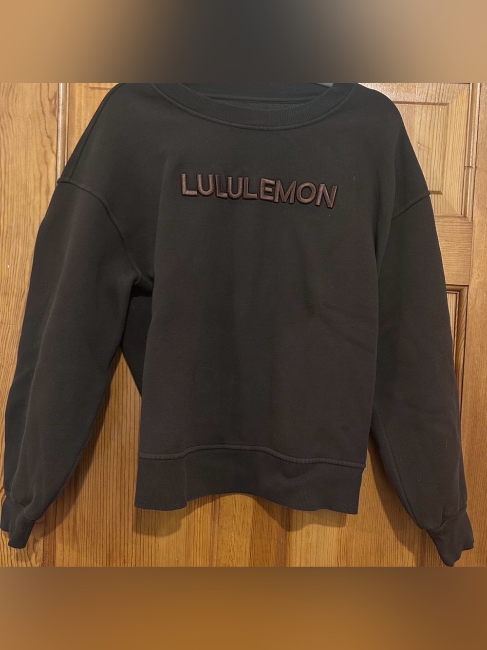 lululemon espresso/brown Crewneck Sweatshirt
